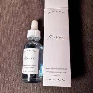 Earth Harbor Marina Brightening Ampoule 1 fl oz Spirulina Blue Tansy Vegan